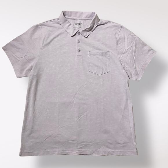 Rhône Cloud 9‎ Polo Men’s Size XL Pale Lavender - Picture 1 of 10